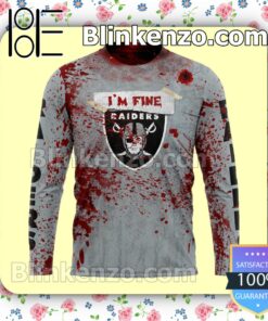 Real Las Vegas Raiders Blood Jersey NFL Custom Halloween 2022 Shirts