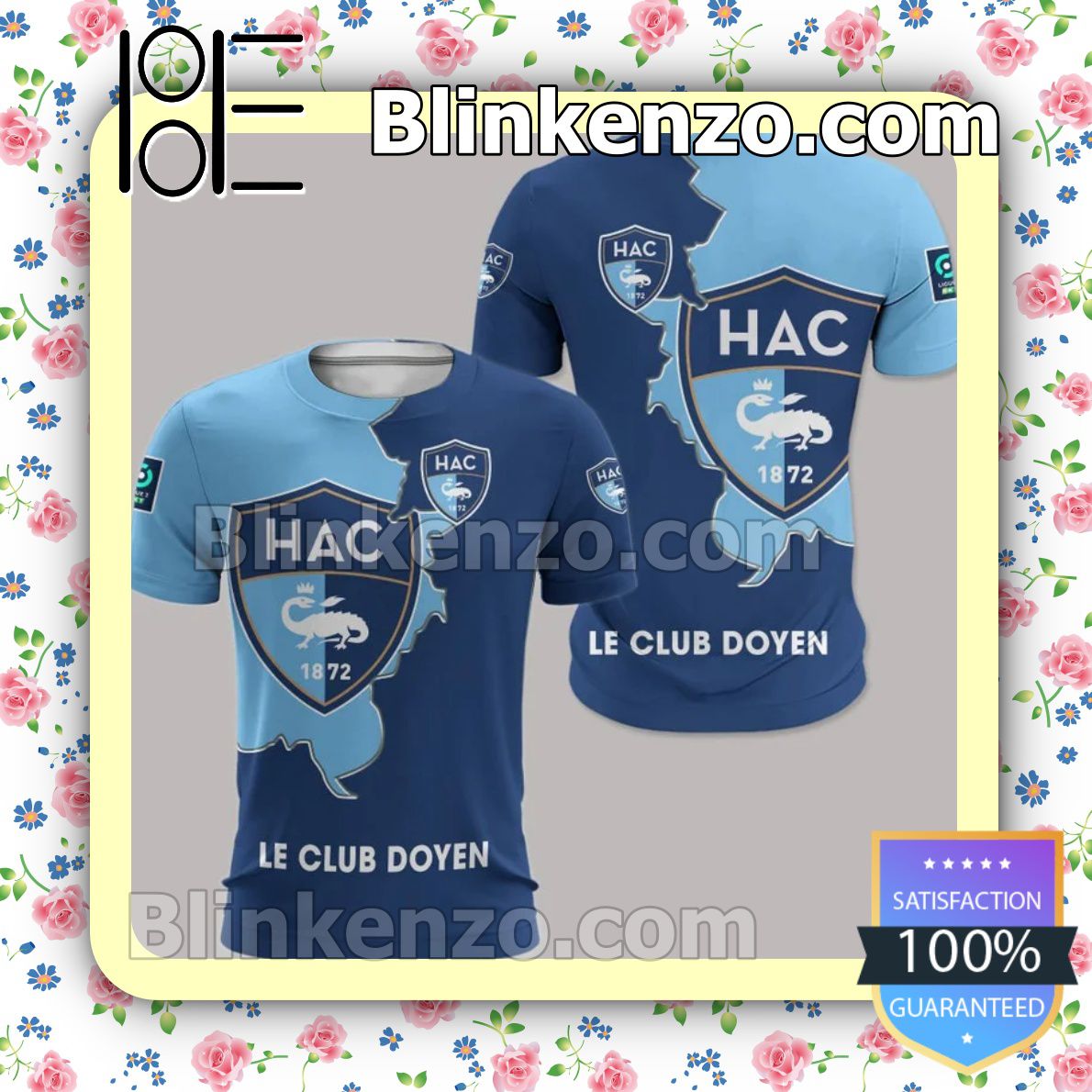 Cheap Le Havre AC Le Club Doyen Men T-shirt, Hooded Sweatshirt