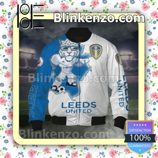 Leeds United FC Men T-shirt, Hooded Sweatshirt b