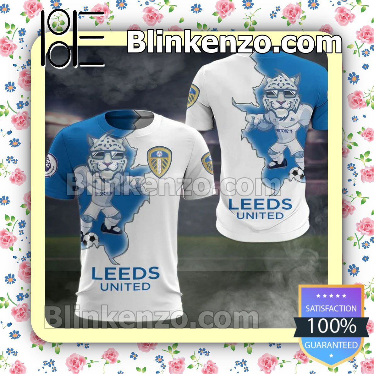 Leeds United FC Men T-shirt, Hooded Sweatshirt