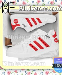 Leica Logo Brand Adidas Low Top Shoes