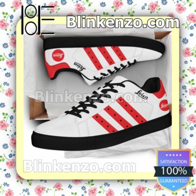 Leica Logo Brand Adidas Low Top Shoes a