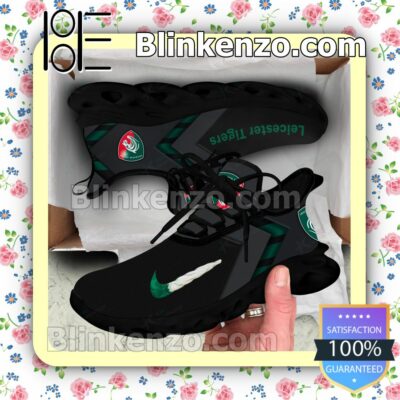 Leicester Tigers Logo Print Sports Sneaker a
