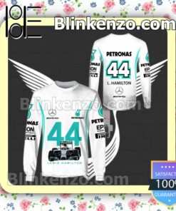 Lewis Hamilton 44 Amg Petronas Hooded Jacket, Tee b