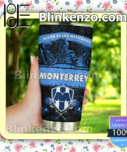 Liga MX C.F. Monterrey Hecho De Los Mexicanos Tumbler Travel Mug a