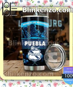 Liga MX Club Puebla Hecho De Los Mexicanos Tumbler Travel Mug