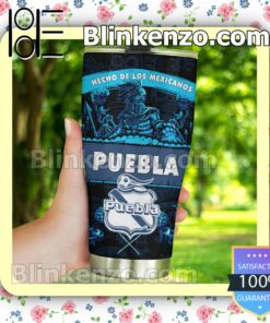 Liga MX Club Puebla Hecho De Los Mexicanos Tumbler Travel Mug a
