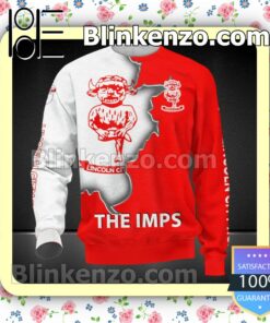 Lincoln City FC The Imps Men T-shirt, Hooded Sweatshirt b