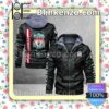 Liverpool F.C Logo Print Motorcycle Leather Jacket