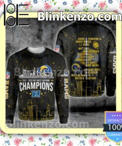 Los Angeles Rams 2021-2022 Nfc West Division Champions City Printed Hoodie,  T-shirts - Tagotee