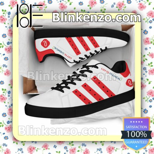 Lotte Chemical Logo Brand Adidas Low Top Shoes a