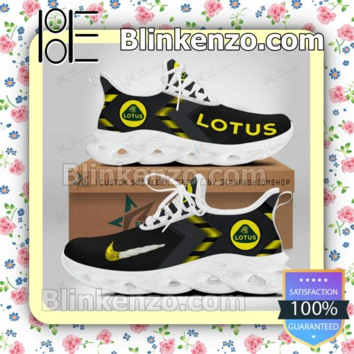 Lotus Logo Print Sports Sneaker b