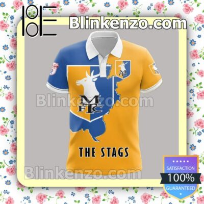 Mansfield Town FC The Stags Men T-shirt, Hooded Sweatshirt y