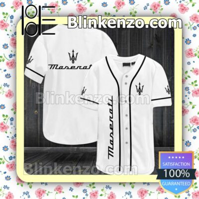 Maserati Custom Baseball Jersey for Men Women