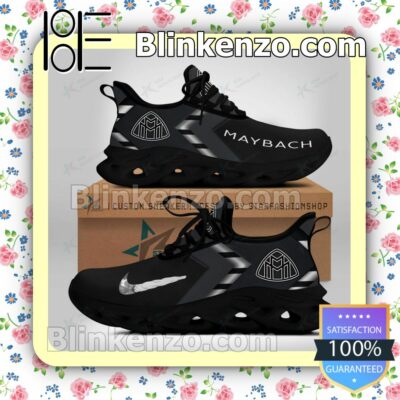 Maybach Logo Print Sports Sneaker