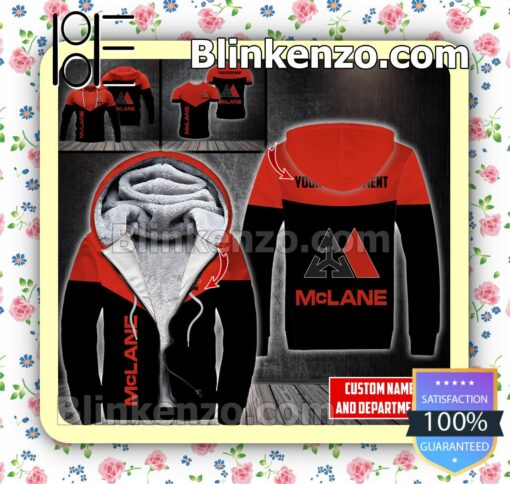 Mclane Customized Pullover Hooded Sweatshirt