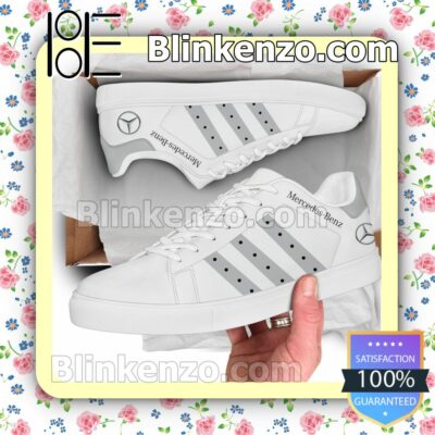 Mercedes-Benz Logo Brand Adidas Low Top Shoes