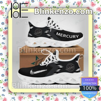 Mercury Marine Logo Print Sports Sneaker b