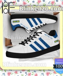 Metro AG Logo Brand Adidas Low Top Shoes a