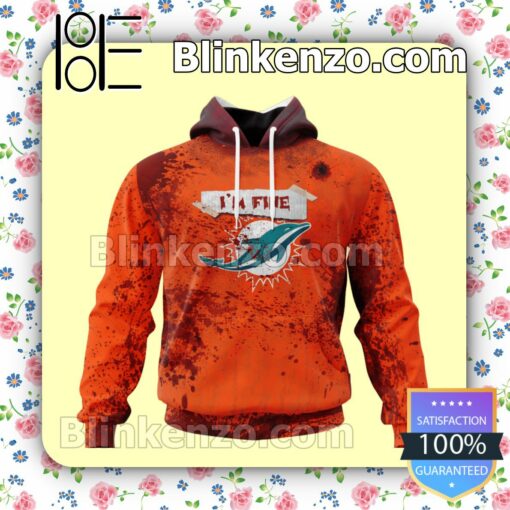 Rating Miami Dolphins Blood Jersey NFL Custom Halloween 2022 Shirts