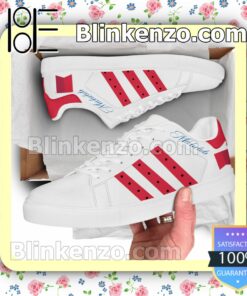 Michelob Logo Brand Adidas Low Top Shoes