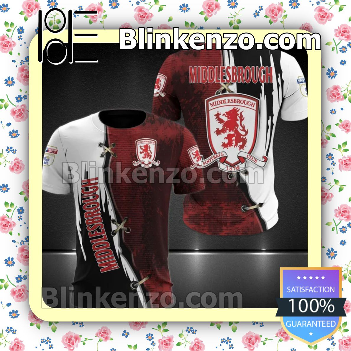 Middlesbrough Football Club Men T-shirt, Hooded Sweatshirt