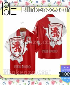 Middlesbrough Football Club The Boro Men T-shirt, Hooded Sweatshirt b
