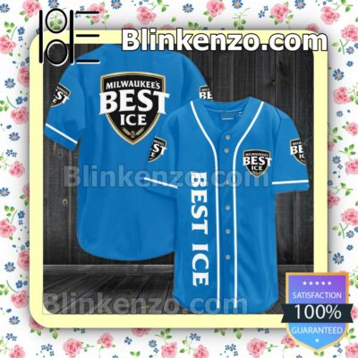 Milwaukee's Best Ice Beer Custom Baseball Jersey for Men Women