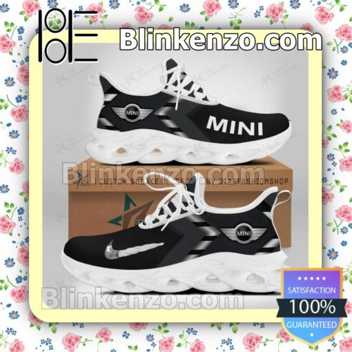 Mini Logo Print Sports Sneaker b