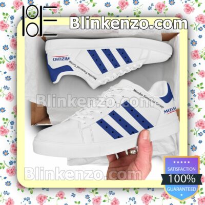 Mizuho Financial Group Logo Brand Adidas Low Top Shoes