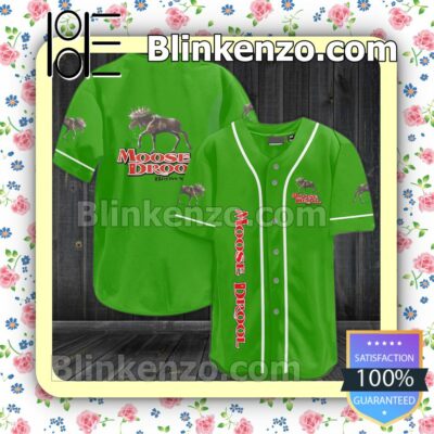 Moose Drool Brown Ale Custom Baseball Jersey for Men Women