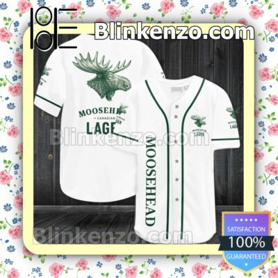 Moosehead Lager Custom Baseball Jersey for Men Women