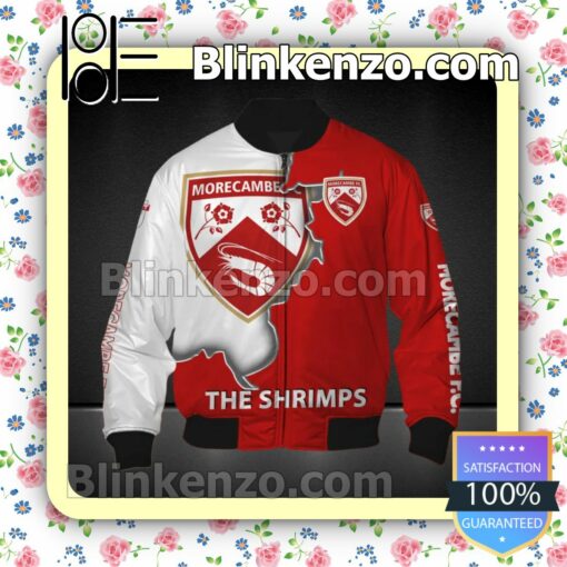Morecambe FC The Shrimps Men T-shirt, Hooded Sweatshirt c