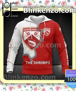 Morecambe FC The Shrimps Men T-shirt, Hooded Sweatshirt y