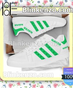 Naver Logo Brand Adidas Low Top Shoes