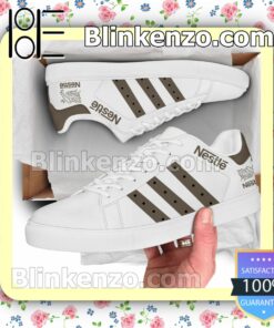 Nestle Logo Brand Adidas Low Top Shoes