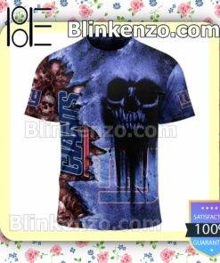 New York Giants Cemetery Skull NFL Custom Halloween 2022 Shirts