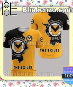 Newport County AFC The Exiles Men T-shirt, Hooded Sweatshirt