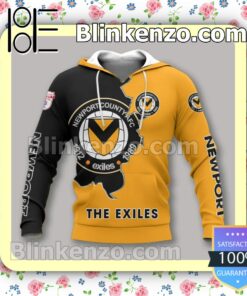 Newport County AFC The Exiles Men T-shirt, Hooded Sweatshirt x