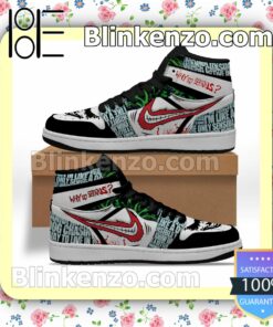 Nike Joker Why So Serious For Fan High Top Shoes