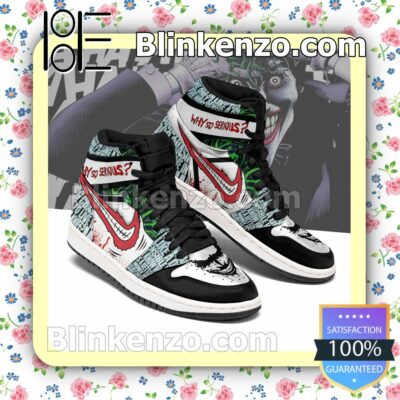 Nike Joker Why So Serious For Fan High Top Shoes a