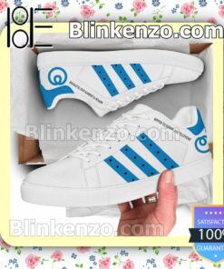 Nippon Telegraph and Telephone Logo Brand Adidas Low Top Shoes