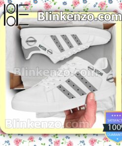 Nissan Logo Brand Adidas Low Top Shoes