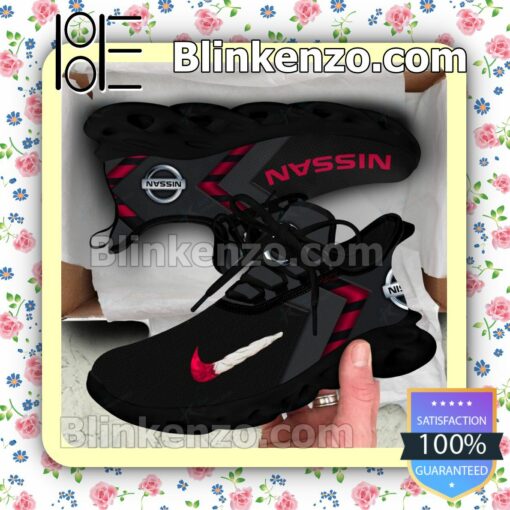 Nissan Logo Print Sports Sneaker a