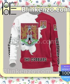 Northampton Town FC The Cobblers Men T-shirt, Hooded Sweatshirt b