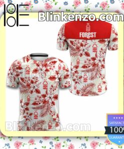 Nottingham Forest Hibiscus Floral Men T-shirt, Hooded Sweatshirt