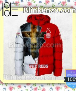 Nottingham Forest The Reds Lion Cross Men T-shirt, Hooded Sweatshirt a