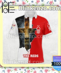 Nottingham Forest The Reds Lion Cross Men T-shirt, Hooded Sweatshirt x