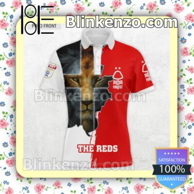 Nottingham Forest The Reds Lion Cross Men T-shirt, Hooded Sweatshirt x