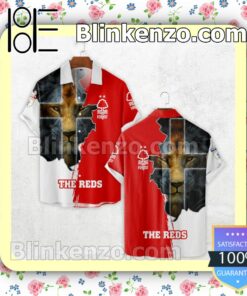 Nottingham Forest The Reds Lion Cross Men T-shirt, Hooded Sweatshirt y